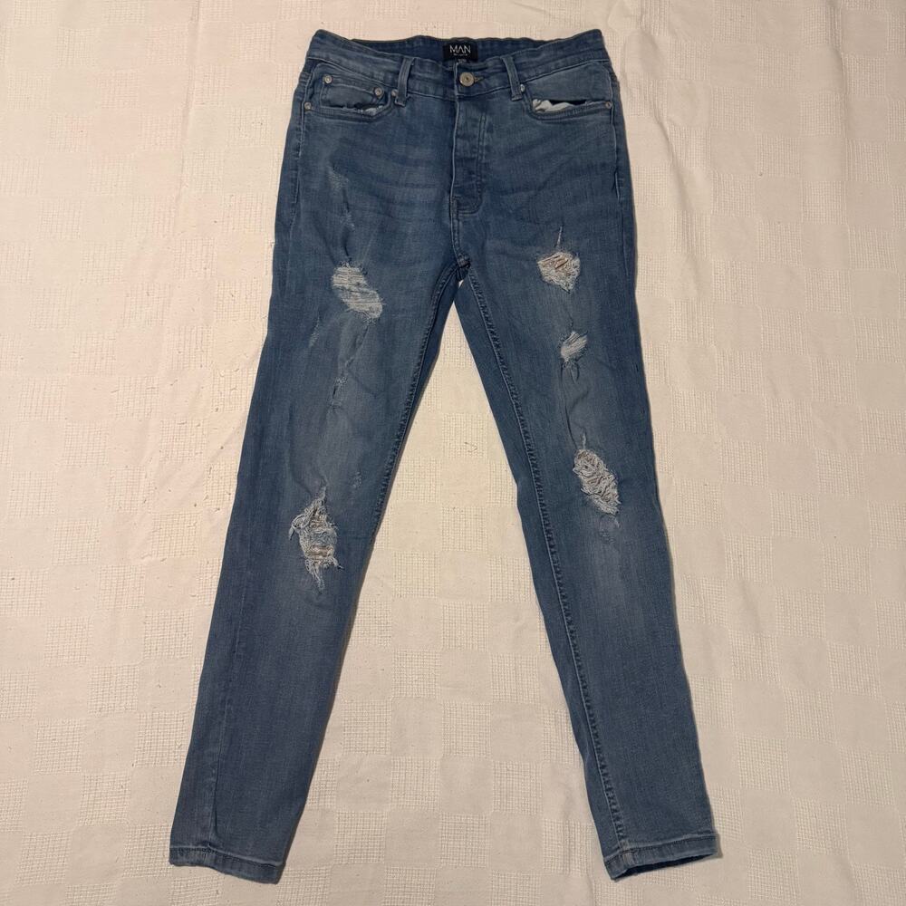Boohoo Distressed Jeans